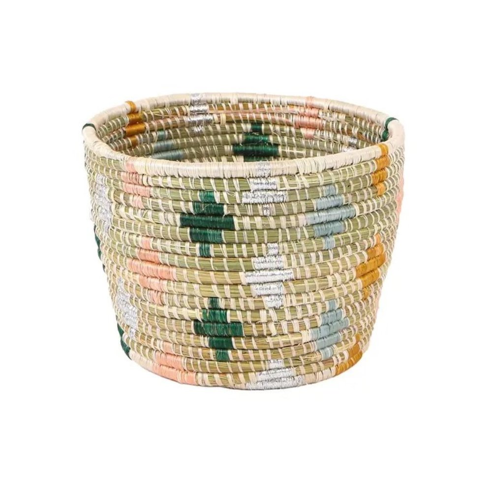 CLEARANCE Multicolor Plant Basket